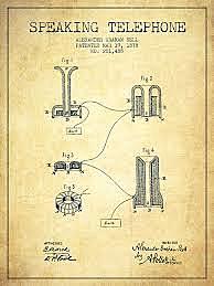 Bell patents telephone