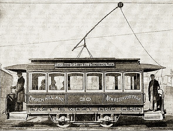 First Electronic Trolley Line
