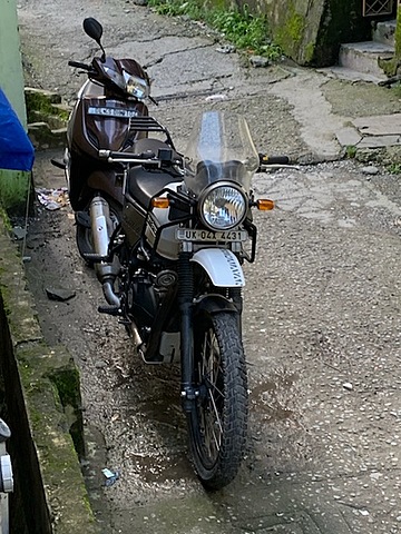 Bought a motorcycle/registered in a local's name