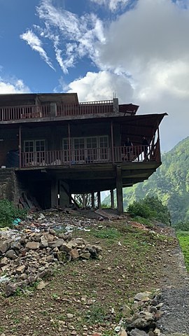 At a "friend's house" Not in Upper Bhagsu