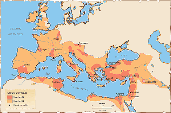 EXPANSION DEL CRISTIANISMO