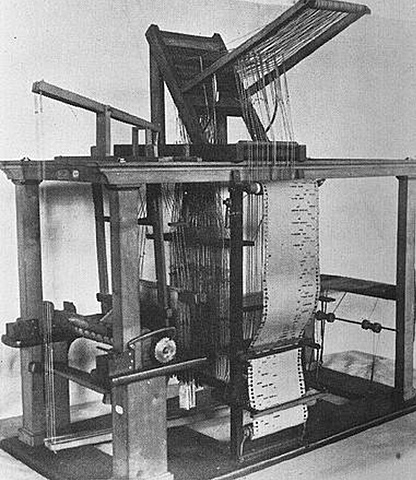 Basile Bouchon commence la programmation.