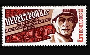 glasnost en perestrojka - Sovjet-leider Michail Gorbatsjov