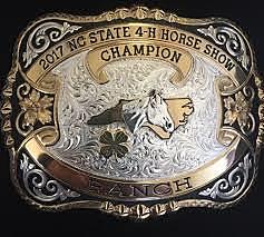 getting my first state belt buckle