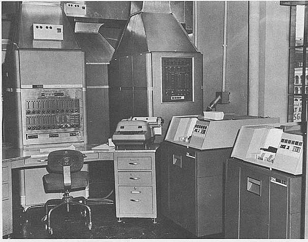 Lanzamiento de IBM 205 RAMAC