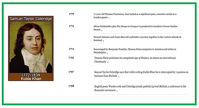 SAMUEL TAYLOR COLERIDGE