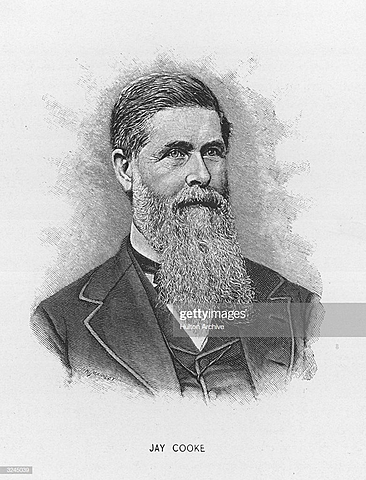 Jay Cooke launches an investment banking firm.