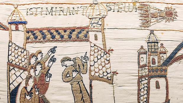 Primer avistamiento del cometa que hoy llamamos Halley en China