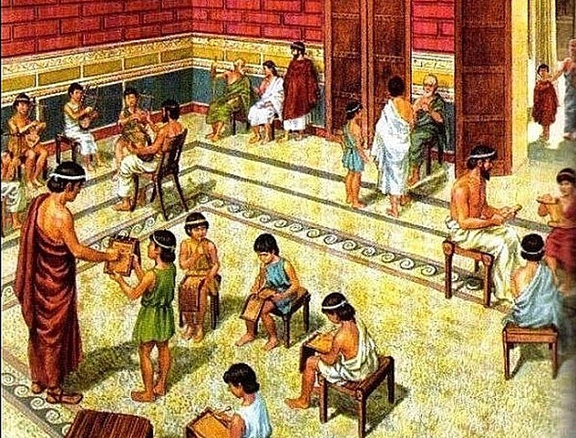 Aparición de la escuela.