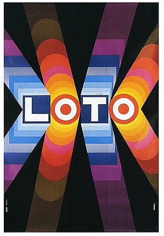 Affiche loto, Jacques Auriac.
