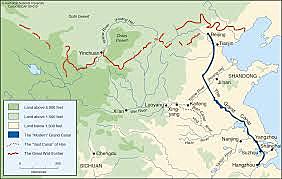 Grand Canal links northern and southern China