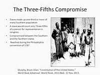 Three-fifths Compromise