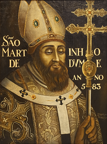 Muerte de Martín de Braga.