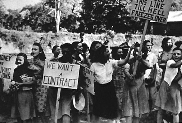 Textile Workers Strike