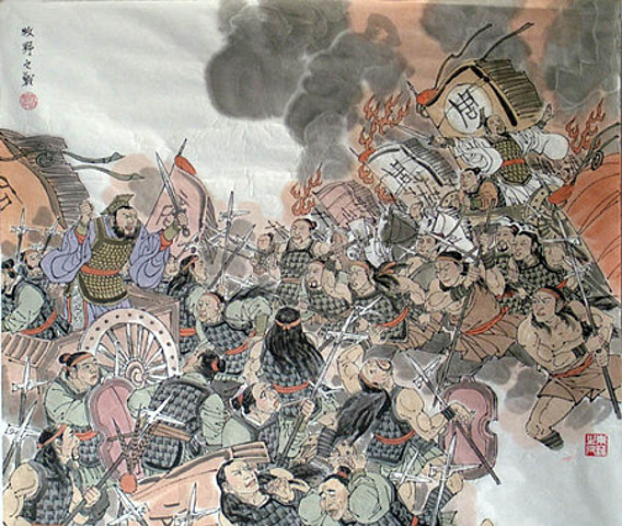 Battle of Muye, Shang Emperor, defeated by King Wu of Zhou