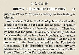 Brown v. Board of Education