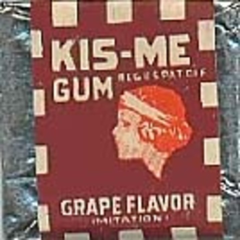 first fruit gum invented