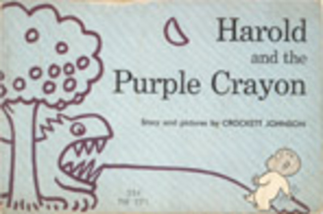 Cognitive Event/Reading small books. My favorite was "Harold and the Purple Crayon".