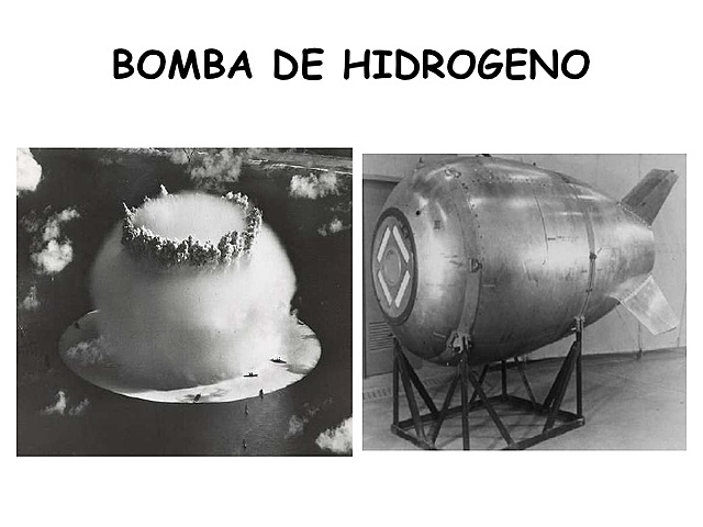 Estados Unidos prueba bomba de hidrogeno