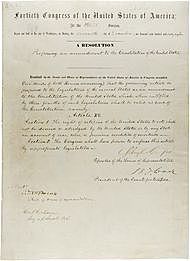 15th Amendment Ratified