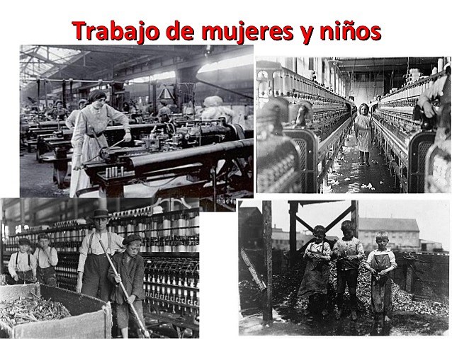 NIÑOS Y MUJERES EXPLOTADOS LABORALMENTE
