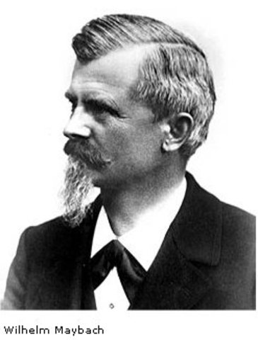 Wilhelm Maybach invents a new engine.