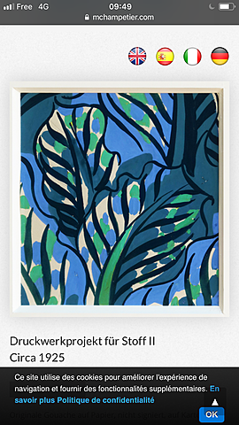 Design de produit(1920-1930) : gouache original von ra