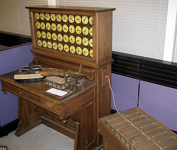 La máquina tabuladora.