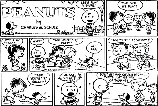 First Peanuts Comic