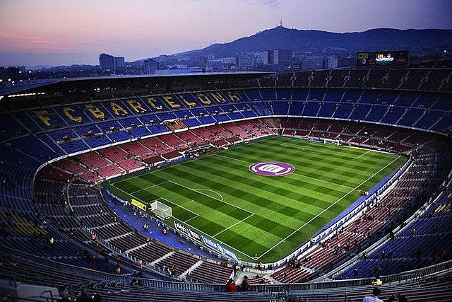 Primera vegada al Camp Nou