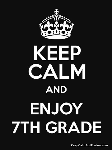 Now i am in 7th Grade
