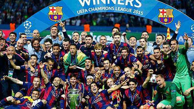 Barça guanya la champions (cultural)