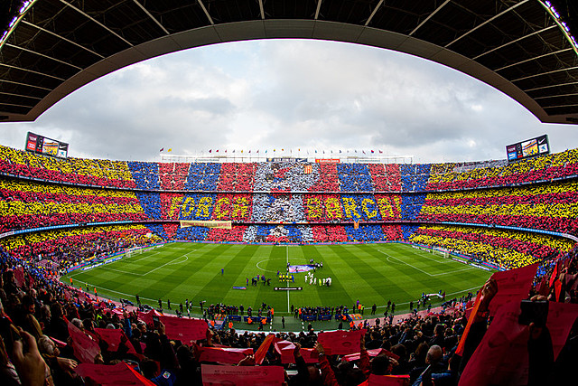 VAIG ANAR PER PRIMER COP AL CAMP NOU