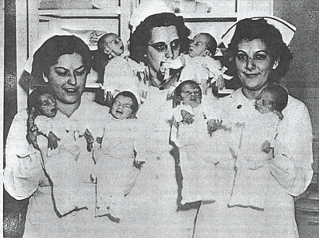 Martin Couney's Incubator Baby Exhibitat the New York World's Fair