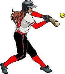 I started playing softball