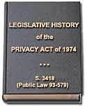 Estados Unidos, crea una ley de carácter general titulada privacy act