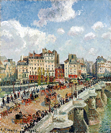 "El Pont Neuf" (Camille Pissarro)