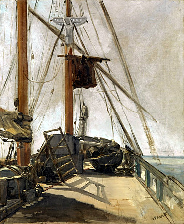 "La Cubierta de Barco" (Édouard Manet)