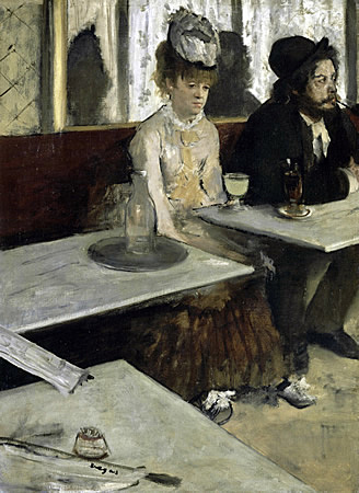 "El ajenjo" (Edgar Degas)