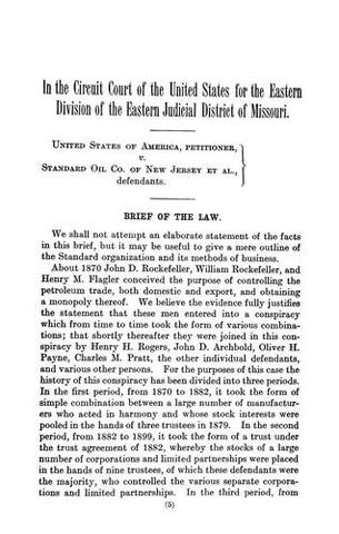 Standard Oil Co. of New Jersey v. United States