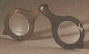 First eyeglasses