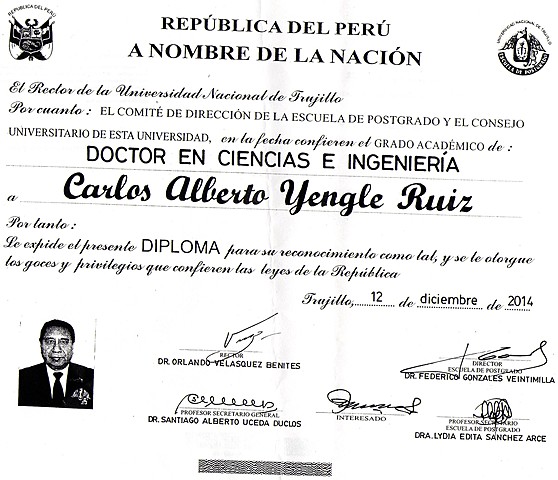 Grado de Doctor