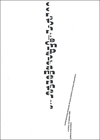 Contemporaneamente,  A.G. Fronzoni