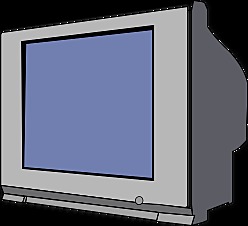 televisor cuadrado