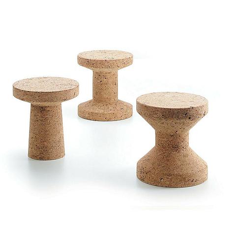 Tables/Tabourets Cork Family, Jasper Morrison