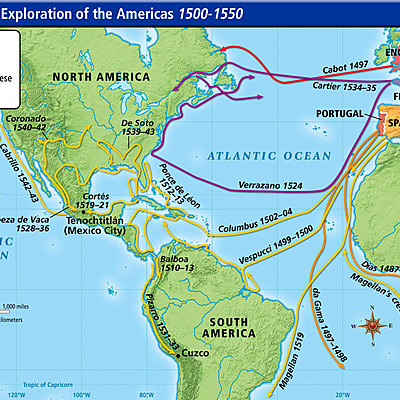 Timeline: Age of Exploration