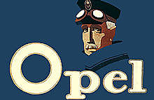 Poster Opel, Hans Rudi Erdt