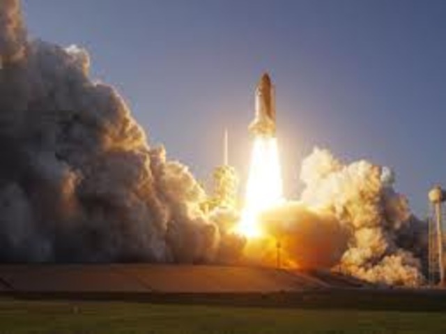 Launch of First Reusable Spacecraft
