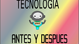 Timeline: TECNOLOGIA ANTES Y DEPUES