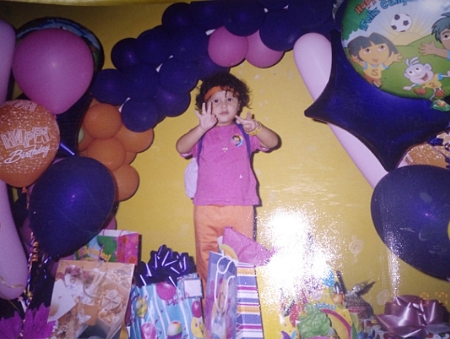 3 años (fiesta de dora)